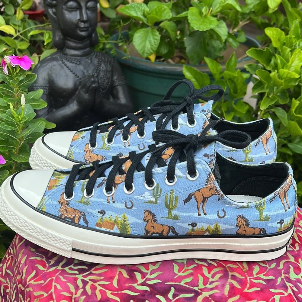 New Western Washed Chuck 70 OX Converse Low Top Sneakers - Picture 10 of 17